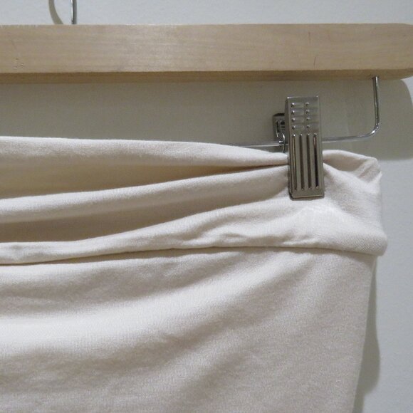 GEEL Mila Tube Top in Oat 90s Minimalist Stretch Neutral Granola - Size XS NWT - Picture 5 of 13